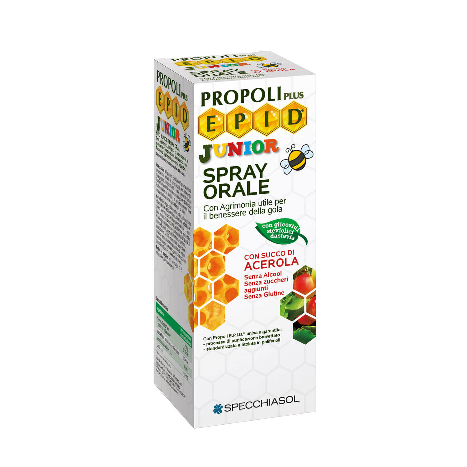 Propoli Spray Gola Nebulizzatore Naturale, con alcol